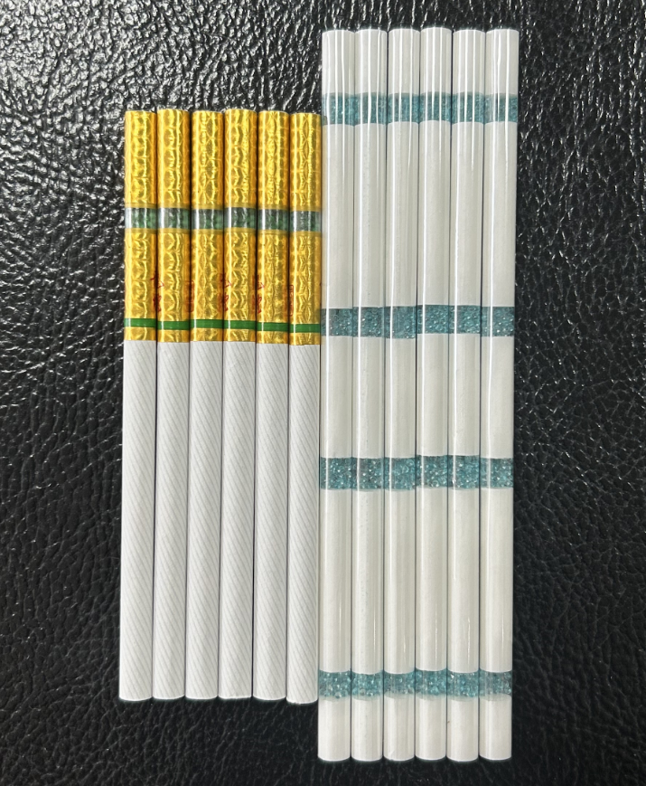Transparent Granular Hollow Composite Filter Rods